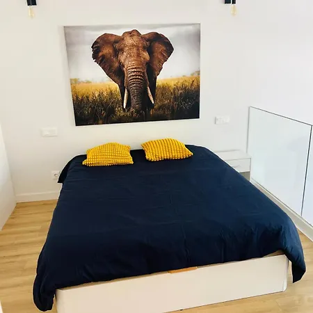 Loft 007 Con Jardin, Piscina, Garaje Y Netflix Appartement San Sebastián de los Reyes Buitenkant foto